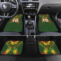 Custom Mali National Football Car Mats Grunge Les Aigles Sporty Style - Wonder Print Shop