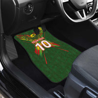 Custom Mali National Football Car Mats Grunge Les Aigles Sporty Style - Wonder Print Shop
