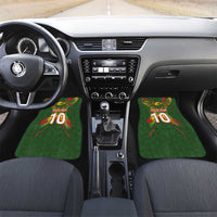 Custom Mali National Football Car Mats Grunge Les Aigles Sporty Style - Wonder Print Shop