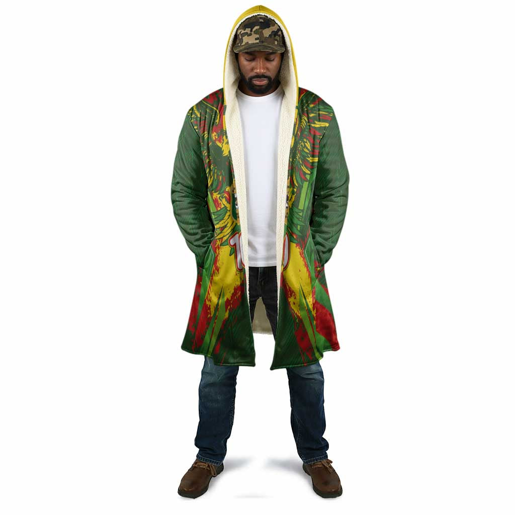 Custom Mali National Football Cloak Grunge Les Aigles Sporty Style - Wonder Print Shop