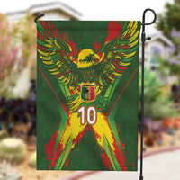 Custom Mali National Football Garden Flag Grunge Les Aigles Sporty Style - Wonder Print Shop
