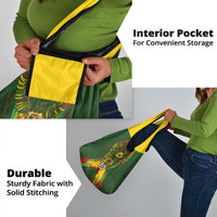 Custom Mali National Football Grocery Bag Grunge Les Aigles Sporty Style - Wonder Print Shop