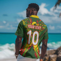 Custom Mali National Football Hawaiian Shirt Grunge Les Aigles Sporty Style - Wonder Print Shop
