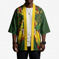 Custom Mali National Football Kimono Grunge Les Aigles Sporty Style - Wonder Print Shop