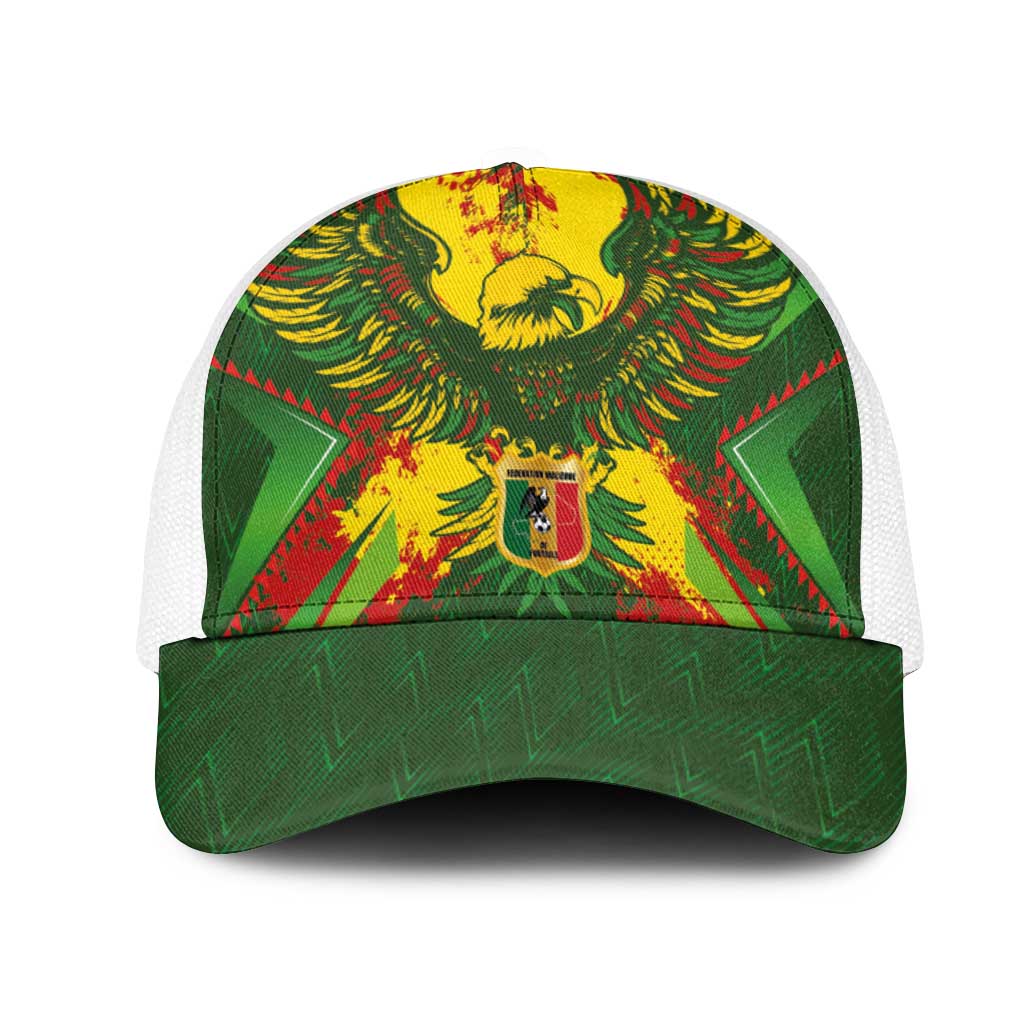 Mali National Football Mesh Trucker Cap Grunge Les Aigles Sporty Style - Wonder Print Shop