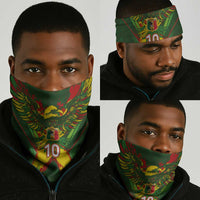 Custom Mali National Football Neck Gaiter Grunge Les Aigles Sporty Style - Wonder Print Shop