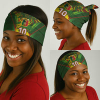 Custom Mali National Football Neck Gaiter Grunge Les Aigles Sporty Style - Wonder Print Shop