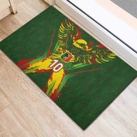 Custom Mali National Football Rubber Doormat Grunge Les Aigles Sporty Style - Wonder Print Shop