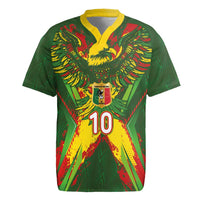 Custom Mali National Football Rugby Jersey Grunge Les Aigles Sporty Style - Wonder Print Shop