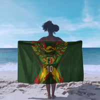 Custom Mali National Football Sarong Grunge Les Aigles Sporty Style - Wonder Print Shop