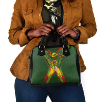 Custom Mali National Football Shoulder Handbag Grunge Les Aigles Sporty Style - Wonder Print Shop