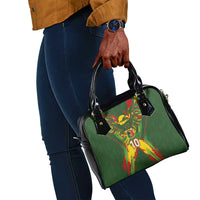 Custom Mali National Football Shoulder Handbag Grunge Les Aigles Sporty Style - Wonder Print Shop