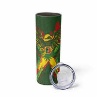 Custom Mali National Football Skinny Tumbler Grunge Les Aigles Sporty Style - Wonder Print Shop