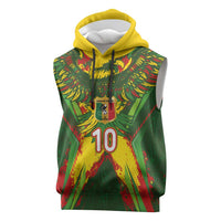 Custom Mali National Football Sleeveless Hoodie Grunge Les Aigles Sporty Style - Wonder Print Shop