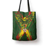 Custom Mali National Football Tote Bag Grunge Les Aigles Sporty Style - Wonder Print Shop