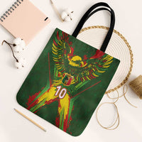 Custom Mali National Football Tote Bag Grunge Les Aigles Sporty Style - Wonder Print Shop