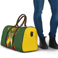 Custom Mali National Football Travel Bag Grunge Les Aigles Sporty Style - Wonder Print Shop