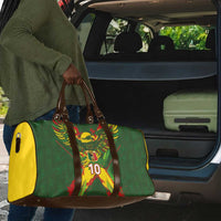 Custom Mali National Football Travel Bag Grunge Les Aigles Sporty Style - Wonder Print Shop