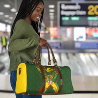 Custom Mali National Football Travel Bag Grunge Les Aigles Sporty Style - Wonder Print Shop