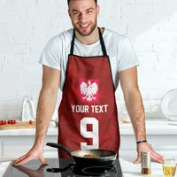 Custom Poland National Football Apron The Eagles on Flames - Wonder Print Shop