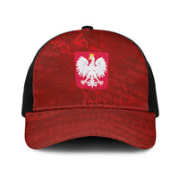 Poland National Football Baseball Net Cap The Eagles on Flames - Wonder Print Shop