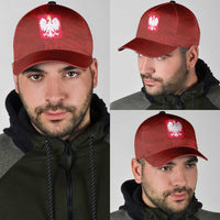 Poland National Football Classic Cap The Eagles on Flames - Wonder Print Shop