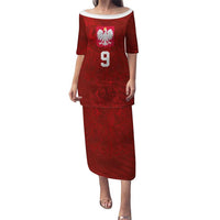 Custom Poland National Football Puletasi The Eagles on Flames - Wonder Print Shop