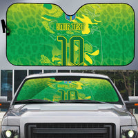 Custom Brazil National Football Auto Sun Shade South American Wild Nature Sporty Style - Wonder Print Shop