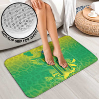 Custom Brazil National Football Bathroom Set South American Wild Nature Sporty Style - Wonder Print Shop