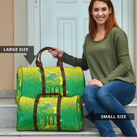 Custom Brazil National Football Travel Bag South American Wild Nature Sporty Style - Wonder Print Shop