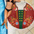 Norwegian Male Bunad Beach Blanket with Rosemaling Folk Art Red Color - Wonder Print Shop