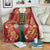 Norwegian Male Bunad Blanket with Rosemaling Folk Art Red Color - Wonder Print Shop