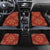 Norwegian Male Bunad Car Mats with Rosemaling Folk Art Red Color - Wonder Print Shop