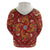 Norwegian Male Bunad Hoodie with Rosemaling Folk Art Red Color - Wonder Print Shop