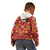 Norwegian Male Bunad Kid Hoodie with Rosemaling Folk Art Red Color - Wonder Print Shop