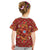 Norwegian Male Bunad Kid T Shirt with Rosemaling Folk Art Red Color - Wonder Print Shop