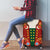 Norwegian Male Bunad Luggage Cover with Rosemaling Folk Art Red Color - Wonder Print Shop