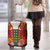 Norwegian Male Bunad Luggage Cover with Rosemaling Folk Art Red Color - Wonder Print Shop