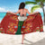 Norwegian Male Bunad Sarong with Rosemaling Folk Art Red Color - Wonder Print Shop