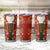 Norwegian Male Bunad Tumbler Cup with Rosemaling Folk Art Red Color - Wonder Print Shop
