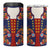 Norwegian Male Bunad 4 in 1 Can Cooler Tumbler with Rosemaling Folk Art Navy Color - Wonder Print Shop