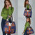 Norwegian Male Bunad Grocery Bag with Rosemaling Folk Art Navy Color - Wonder Print Shop
