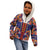 Norwegian Male Bunad Kid Hoodie with Rosemaling Folk Art Navy Color - Wonder Print Shop