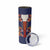 Norwegian Male Bunad Skinny Tumbler with Rosemaling Folk Art Navy Color - Wonder Print Shop