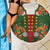 Norwegian Male Bunad Beach Blanket with Rosemaling Folk Art Green Color - Wonder Print Shop