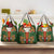 Norwegian Male Bunad Grocery Bag with Rosemaling Folk Art Green Color - Wonder Print Shop