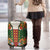 Norwegian Male Bunad Luggage Cover with Rosemaling Folk Art Green Color - Wonder Print Shop
