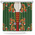 Norwegian Male Bunad Shower Curtain with Rosemaling Folk Art Green Color - Wonder Print Shop