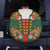 Norwegian Male Bunad Spare Tire Cover with Rosemaling Folk Art Green Color - Wonder Print Shop