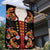 Norwegian Male Bunad Garden Flag with Rosemaling Folk Art Black Color - Wonder Print Shop